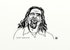 Cartoon: JEFF BRIDGES (small) by tonyp tagged arp,jeff,bridges