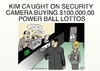 Cartoon: KIM BUYING LOTTO TICKETS (small) by tonyp tagged arp,lkim,yung,lotto,power,ball,usa