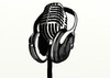 Cartoon: Mic (small) by tonyp tagged ap,mic,headphones