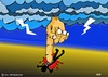 Cartoon: NO MORE WAR ISIS (small) by tonyp tagged arp war no more