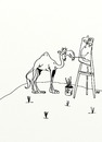 Cartoon: Selfie (small) by tonyp tagged arp camel selfie