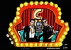 Cartoon: Show Banner Houston radio (small) by tonyp tagged arp houston wave radio seattle tacoma washington usa