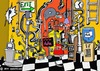 Cartoon: The Boss (small) by tonyp tagged arp underground boss who is the