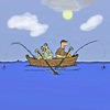 Cartoon: Togetherness (small) by tonyp tagged arp,tonyp,arptoons,man,and,friend,buddies,pals,fishing,boat