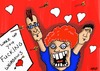 Cartoon: valentines card (small) by tonyp tagged arp valentines day card weirdo