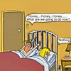 Cartoon: Wake up Honey (small) by tonyp tagged sex,arp,arptoons,tonyp,bed