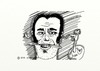 Cartoon: Worm In Ear (small) by tonyp tagged arp,europe,pencil,man,bird,worm