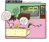 Cartoon: Lauflernkatze (small) by The Ripple Brook tagged baby laufen lernen katze lauflernhilfe