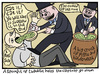 Cartoon: This week in politics (small) by baggelboy tagged spoon,fed,lies,pigs