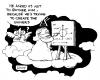 Cartoon: god (small) by dloewy tagged bib,bang