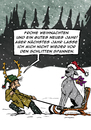 Cartoon: Dogtaris Weihnachtskarte (small) by dogtari tagged weihnachten,advent,dogge,hund,katze,dogtari,bruno