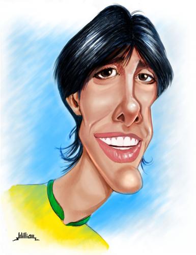 Cartoon: Kaka (medium) by William Medeiros tagged soccer,milan