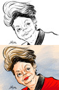 Cartoon: Dilma Rousseff (small) by William Medeiros tagged brasilian,president