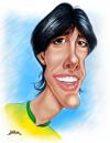 Cartoon: Kaka (small) by William Medeiros tagged soccer,milan