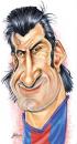 Cartoon: Luis Figo (small) by William Medeiros tagged sports,soccer