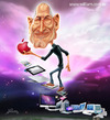 Cartoon: Steve Jobs (small) by William Medeiros tagged steve jobs