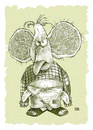 Cartoon: Be happy! (small) by weiszb tagged grimace,poverty