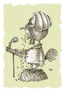 Cartoon: Bla-bla (small) by weiszb tagged cock,heap,letters