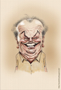 Cartoon: Jack Nicholson (small) by leandrofca tagged caricature