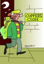 Cartoon: Coppers close. (small) by daveparker tagged burglar,swag,coppers,