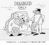 Cartoon: Disabled car. (small) by daveparker tagged car,parking,attendant