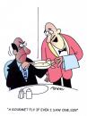 Cartoon: Dumb waiter! (small) by daveparker tagged waiter soup dead fly