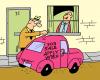 Cartoon: Second hand. (small) by daveparker tagged car,customer,bemused,seller