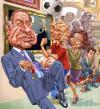 Cartoon: The Maltby collection (small) by Paul Cemmick tagged the,maltby,collection,geoffrey,palmer,comedy,radio