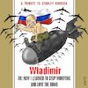 Cartoon: Atomic Bomb (small) by eisi tagged putin,atombombe,cinema,stanley,kubrik