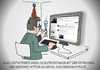 Cartoon: social network (small) by eisi tagged computer,einsam,socialnetwork