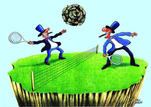 Cartoon: Immigration (medium) by Dil tagged immigrations