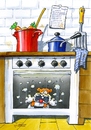 Cartoon: Hamsterbacken (small) by widmann tagged tiere,kochen