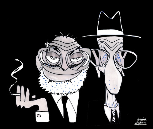 Allen Ginsberg and Burroughs Allen Ginsberg and Burroughs