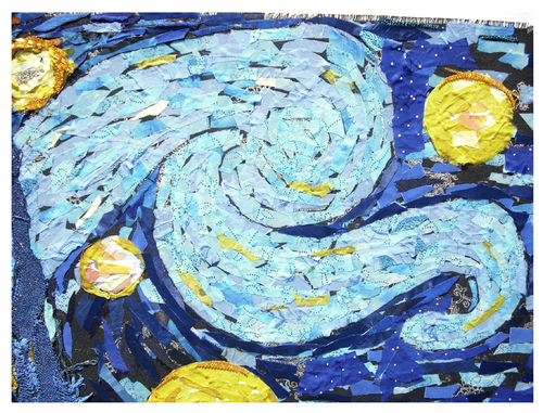 Cartoon: detail Starry Night (medium) by juniorlopes tagged starry,night