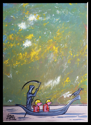 Cartoon: Divina Comedia (medium) by juniorlopes tagged divina,comedia,divina,comedia