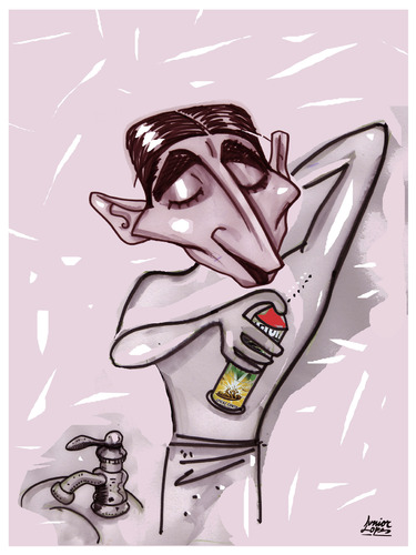 Cartoon: Kafka (medium) by juniorlopes tagged kafka,kafka