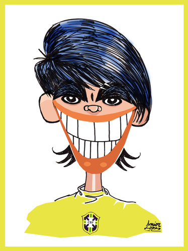 Cartoon: Kaka (medium) by juniorlopes tagged world,cup,2010,karikatur,karikaturen,fußball,fussball,fußballspieler,kaka