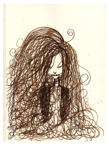 Cartoon: Lorde (medium) by juniorlopes tagged lorde