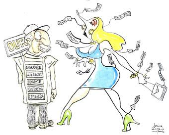 Cartoon: Metamorfose ambulante (medium) by juniorlopes tagged cartoon