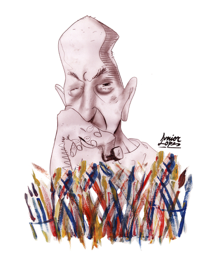 Cartoon: Millor Fernandes (medium) by juniorlopes tagged millor