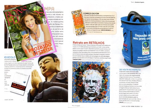 Cartoon: my artwork in magazine (medium) by juniorlopes tagged illustration,magazine