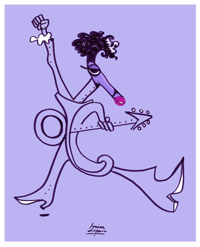 Cartoon: Prince (medium) by juniorlopes tagged prince,prince
