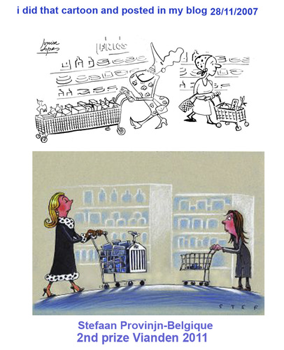Cartoon: Similarity (medium) by juniorlopes tagged similarity