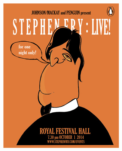 Cartoon: Stephen Fry (medium) by juniorlopes tagged fry,stephen,stephen,fry