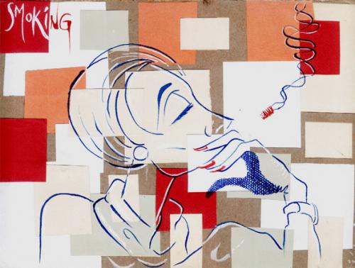 woman smoking woman smoking