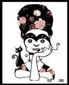 Cartoon: Frida (small) by juniorlopes tagged frida