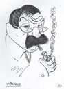 Cartoon: Gunter Grass (small) by juniorlopes tagged caricature