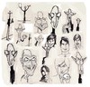 Cartoon: Jobs caricatures (small) by juniorlopes tagged apple,jobs
