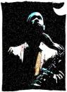 Cartoon: John Coltrane (small) by juniorlopes tagged jazz,