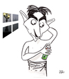 Cartoon: Kafka (small) by juniorlopes tagged kafka